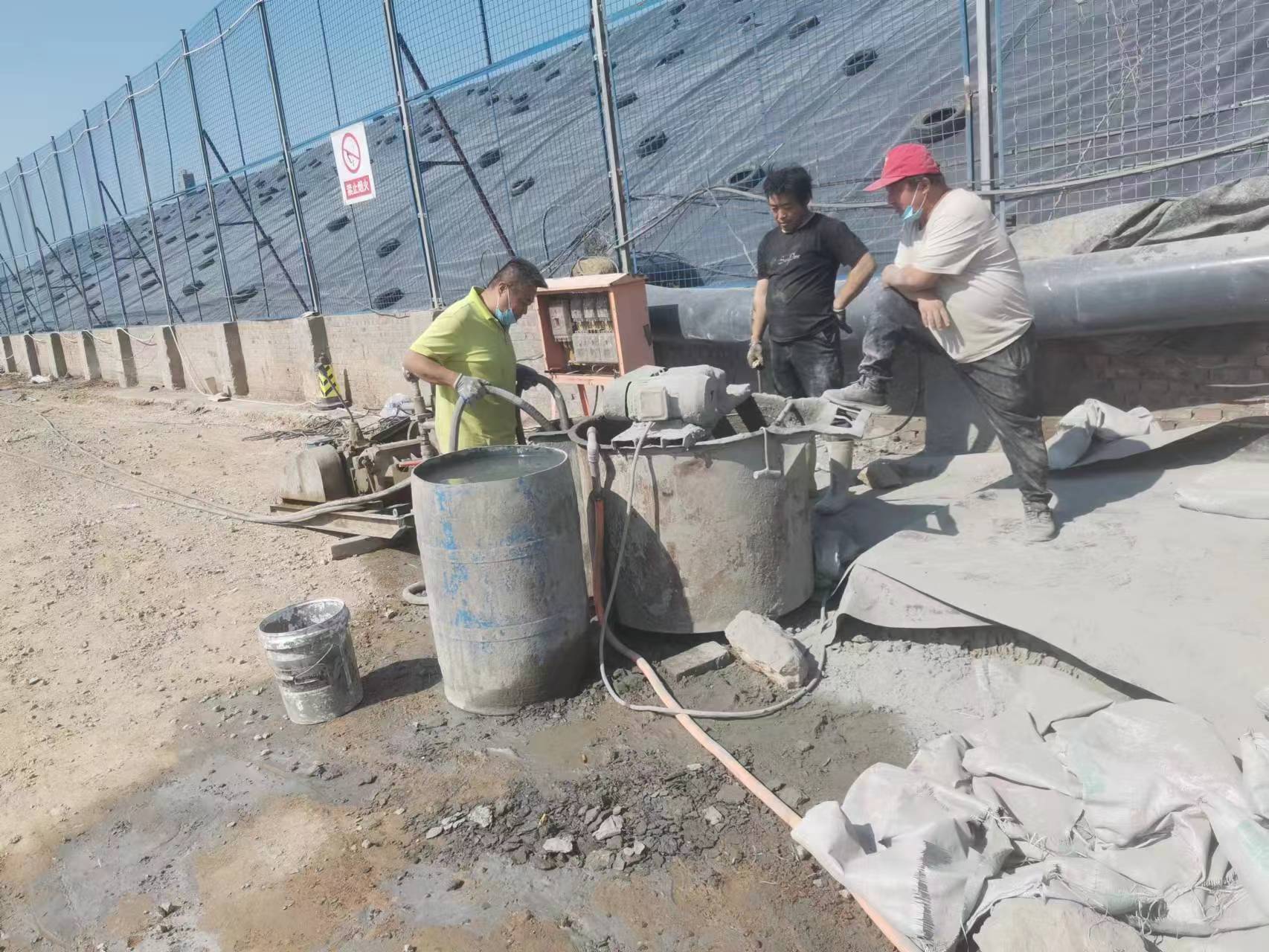 费县袖阀管注浆